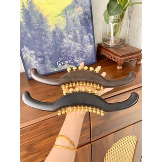 Dụng cụ massage cạo gió ấn huyệt toàn thân bằng gỗ thơm an toàn cải thiện sức khỏe toàn diện Dụng cụ massage bằng đồng