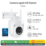 Camera ngoài trời thông minh Xiaomi CW500, Độ phân giải 3K, 5 triệu pixel, Tầm nhìn ban đêm đầy đủ màu, Cuộc gọi thoại hai chiều, để sử dụng tại cửa hàng tại nhà — ảnh 1