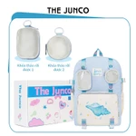 The Junco balo thời trang nữ Chống trộm Nhẹ nhàng Đa ngăn nữ túi du lịch Đi học Đi du lịch Giao hàng nhanh Quà tặng miễn phí — ảnh 2
