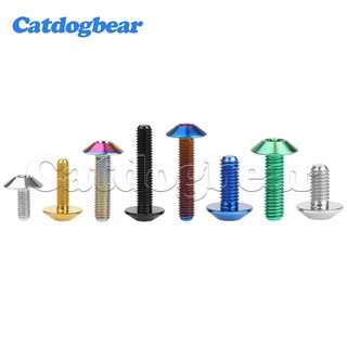 Bu lông titan M4x10 / 12mm M5x12 / 15 / 20 / 25mm Torx Ô đầu Bu lông Vỏ xe máy Kính chắn gió Bu lông cố định