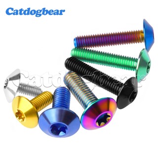 Bu lông titan M4x10 / 12mm M5x12 / 15 / 20 / 25mm Torx Ô đầu Bu lông Vỏ xe máy Kính chắn gió Bu lông cố định