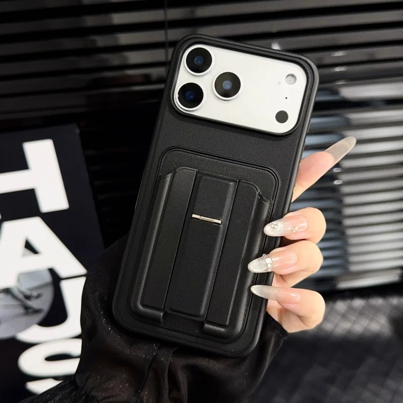 Từ Tính Gắn Xe Nẹp Khe Cắm Thẻ Dành Cho iPhone 17 Pro Max 17Air 16 15 Plus Xoay Giá Đỡ Chống Sốc Vỏ Điện Thoại