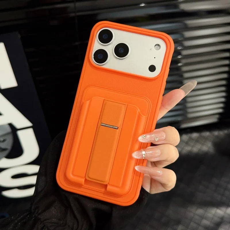 Từ Tính Gắn Xe Nẹp Khe Cắm Thẻ Dành Cho iPhone 17 Pro Max 17Air 16 15 Plus Xoay Giá Đỡ Chống Sốc Vỏ Điện Thoại