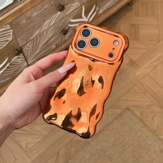 Sang Trọng Mạ Điện Bạc Hoa Hồng Hồng Thiên Thạch Họa Tiết Ốp Lưng Điện Thoại iPhone 17 16 Promax 12 13 14 15 Pro Max 11 Chống Sốc Silicon Mềm Nam Nữ Vỏ Di Động