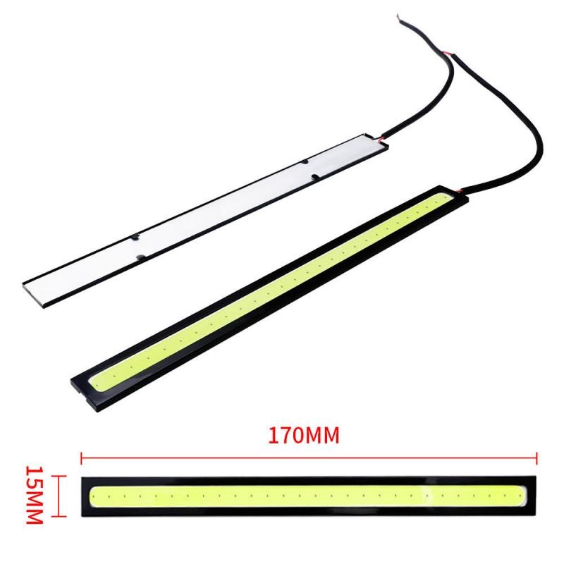 [Bán] 1 Đèn Chạy Ban Ngày Đa Năng 17cm Ô Tô COB DRL Đèn LED Dây Đèn Bên Ngoài SKD-25