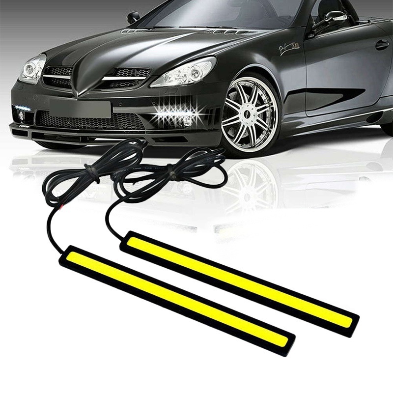 [Bán] 1 Đèn Chạy Ban Ngày Đa Năng 17cm Ô Tô COB DRL Đèn LED Dây Đèn Bên Ngoài SKD-25