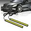 1 Đèn Chạy Ban Ngày Đa Năng 17cm Ô Tô COB DRL Đèn LED Dây Đèn Bên Ngoài SKD-25