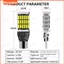 1 Đèn đỗ xe T15 45SMD W16W 12V Đèn LED pha lê cho ô tô, xe máy SKD-27
