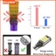 1 Đèn đỗ xe T15 45SMD W16W 12V Đèn LED pha lê cho ô tô, xe máy SKD-27
