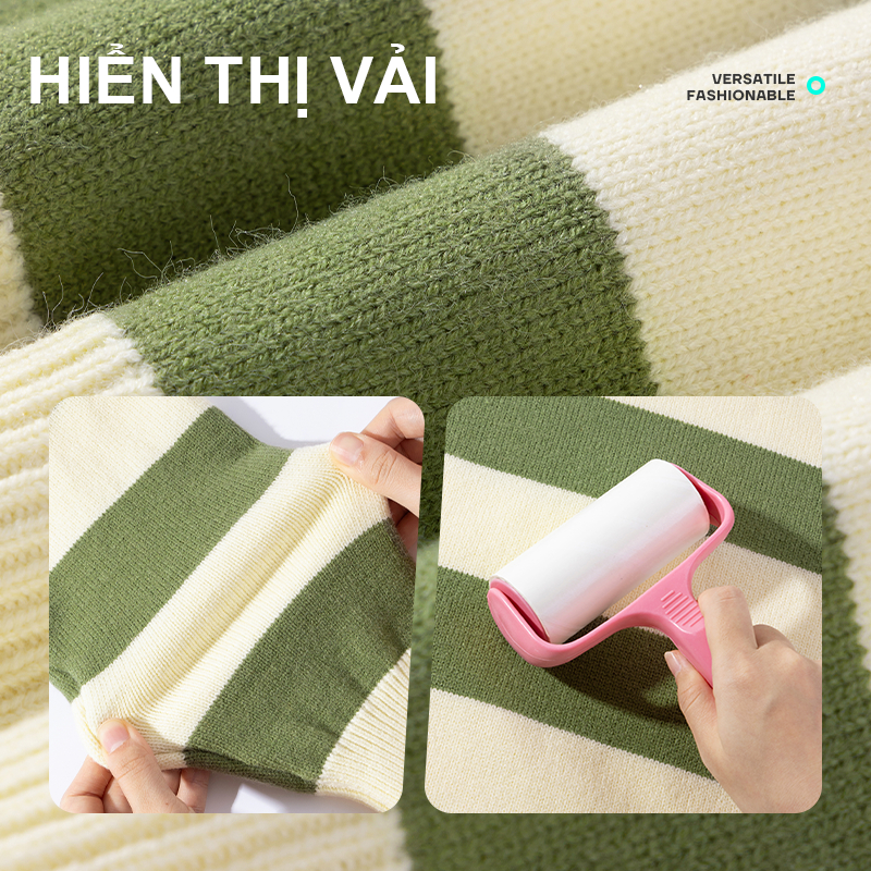 W.G.Q Áo len bé trai , thiết kế sọc ấm áp thoải mái khi in , thích hợp cho thời tiết lạnh