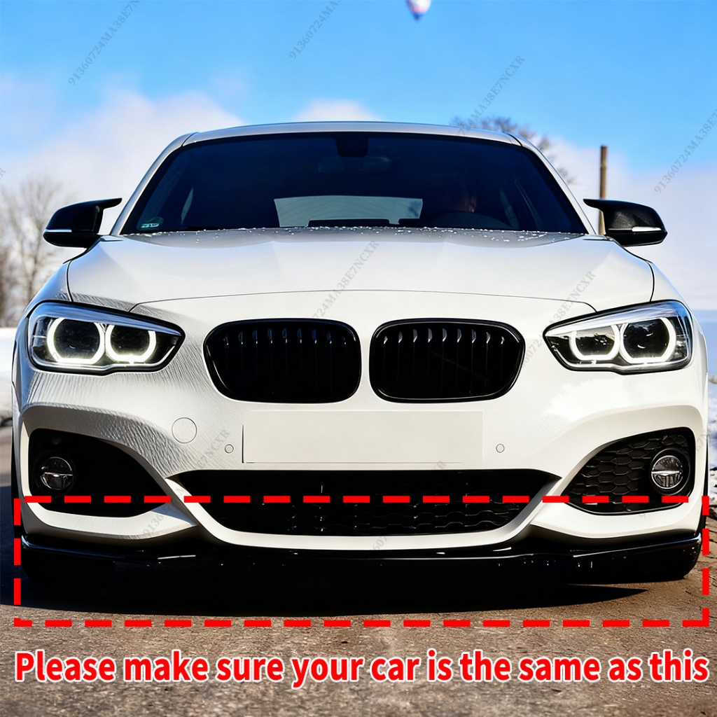 Dành Cho Xe BMW 1 Series F20 F21 M-Pack Sport 118i 120i 2015 2016 2017 2018 2019 Bộ Chia Phía Trước Không Khí Giảm Chấn Bảo Vệ Cản Môi cằm Điều Chỉnh Phụ Kiện