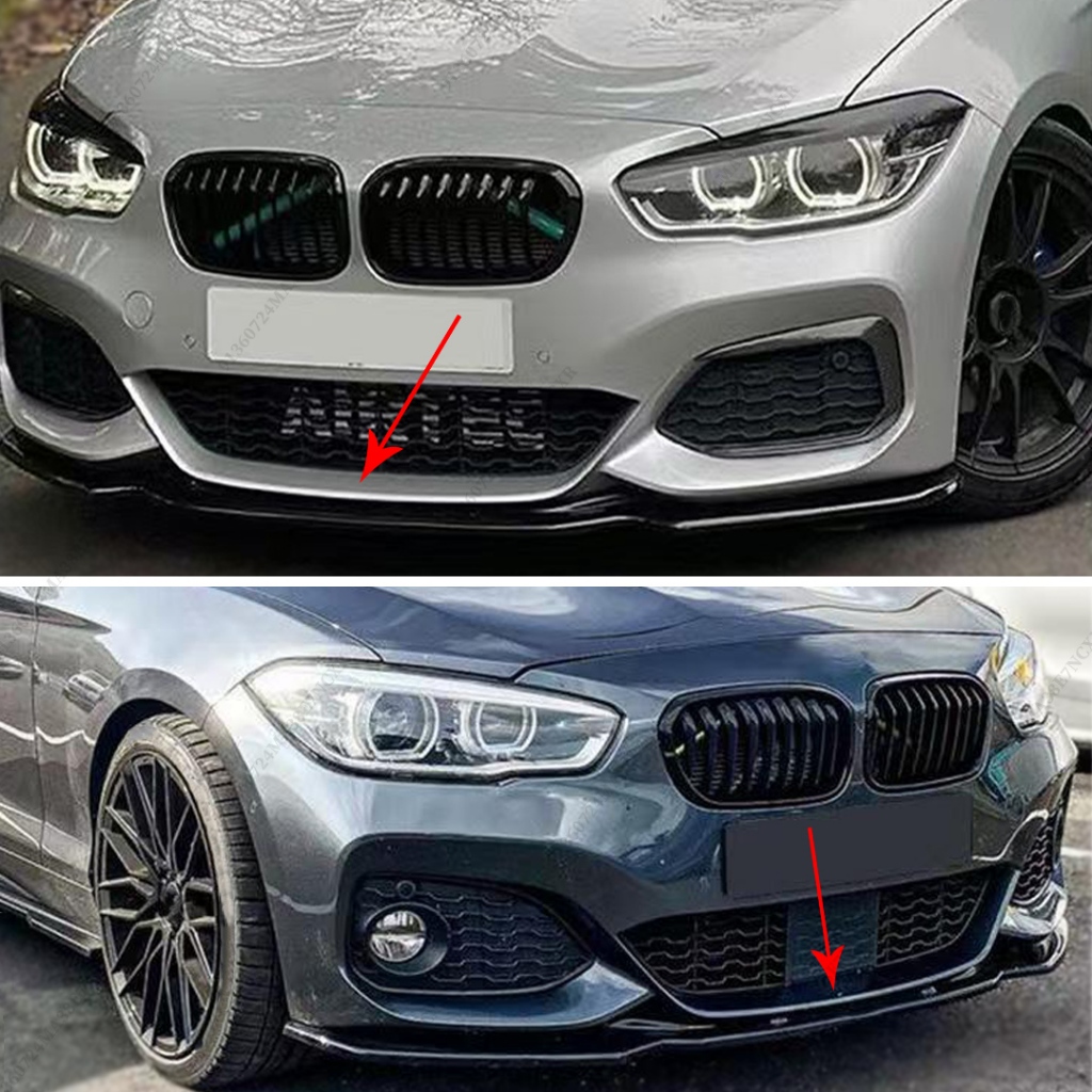 Dành Cho Xe BMW 1 Series F20 F21 M-Pack Sport 118i 120i 2015 2016 2017 2018 2019 Bộ Chia Phía Trước Không Khí Giảm Chấn Bảo Vệ Cản Môi cằm Điều Chỉnh Phụ Kiện