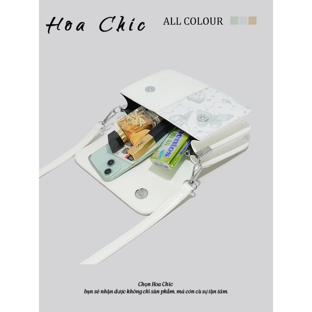 Túi Khâu Di Động Nữ Thường Ngày Phù Hợp Với 2024 Phong Cách Mới Thời Trang Năm Nay Phổ Biến Một Vai Messenger Túi Nhỏ Túi Vuông Nhỏ
