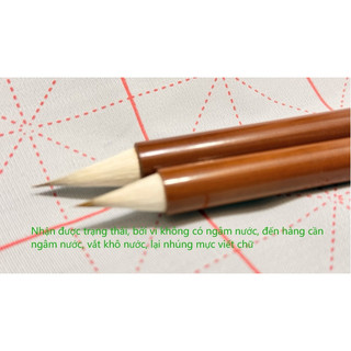 Shop Giả Đường Phương Pháp Cổ Gà Khoảng Cách Bút Nhỏ Bàn Chải Thư Pháp Lớp Sao chép Thần Bay Kinh Thánh Chín Tím Một Cừu Kẹp Tóc Hoa Hộp Đựng Nhỏ Bút 25.3.17