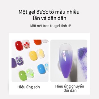[ANNIES] In Oil No-Rinse Tranh Chuyển Tấm Thép In Chuyên Nghiệp Keo Dán Độ bão Hòa Cao Silicone Seal Làm Móng Tay Shop Chuyên Dụng