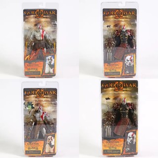 18cm NECA Thần Chiến Tranh 2 II Kratos In Ares Armor W Blades PVC Nhân Vật Hành Động