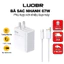 LUOBR Bộ sạc nhanh XM 67W, sạc nhanh ổn định, cổng sạc USB yo TypeC cho dòng XM