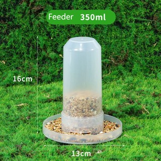 Hộp đựng thức ăn King Quail 350ml, Máy phân phối nước, Máy cấp liệu, Máy phân phối tự động, Bình nước uống gà cút, Thiết bị cho chim ăn, Lồng chim vẹt