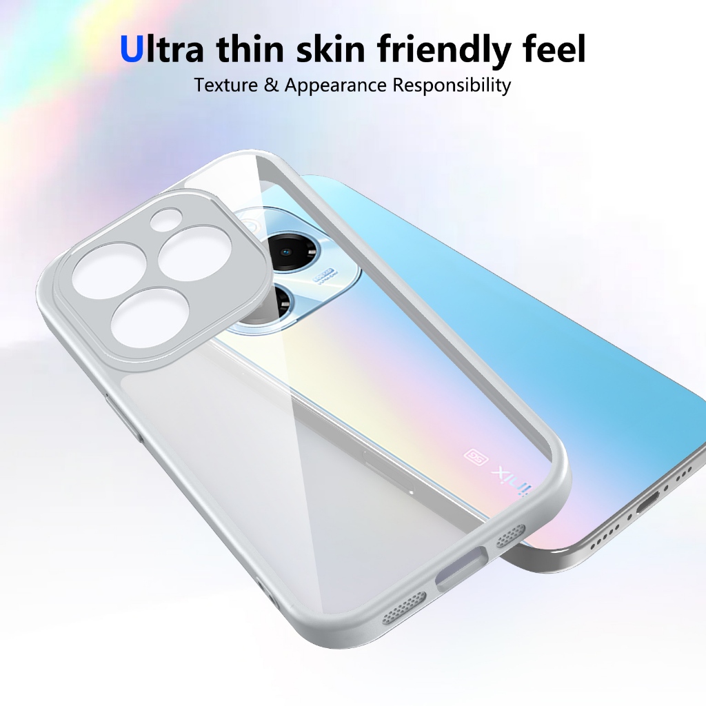 Ốp Chống Sốc Cho Infinix Smart 8 9 10 20 HD Pro Plus 4G 5G Vỏ Trong Suốt