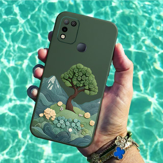 GREE Dành Cho Infinix Hot 9/9 Play/10/10i/10S/10 Play/11S/11 Play/12/12 Play/12i/30i/40i/50i Vỏ Mềm Silicon Lỏng Chống Sốc Thẩm Mỹ Hy Lạp