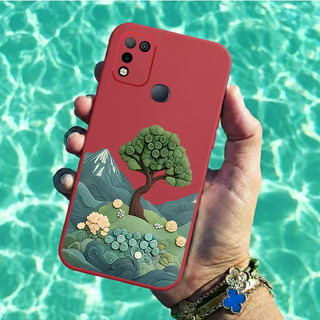 GREE Dành Cho Infinix Hot 9/9 Play/10/10i/10S/10 Play/11S/11 Play/12/12 Play/12i/30i/40i/50i Vỏ Mềm Silicon Lỏng Chống Sốc Thẩm Mỹ Hy Lạp
