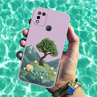 GREE Dành Cho Infinix Hot 9/9 Play/10/10i/10S/10 Play/11S/11 Play/12/12 Play/12i/30i/40i/50i Vỏ Mềm Silicon Lỏng Chống Sốc Thẩm Mỹ Hy Lạp
