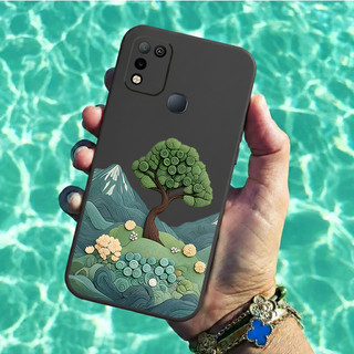 GREE Dành Cho Infinix Hot 9/9 Play/10/10i/10S/10 Play/11S/11 Play/12/12 Play/12i/30i/40i/50i Vỏ Mềm Silicon Lỏng Chống Sốc Thẩm Mỹ Hy Lạp
