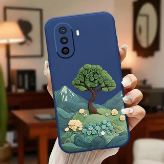 Dành Cho Huawei Nova 2 Lite 2i 3i 5T 7 SE 7i 8i 9 SE 11i Huawei Nova Y70 Y71 Y90 iquid Vỏ Mềm Silicon Chống Sốc Vỏ Điện Thoại Thẩm Mỹ Thiết Kế Cây Xanh