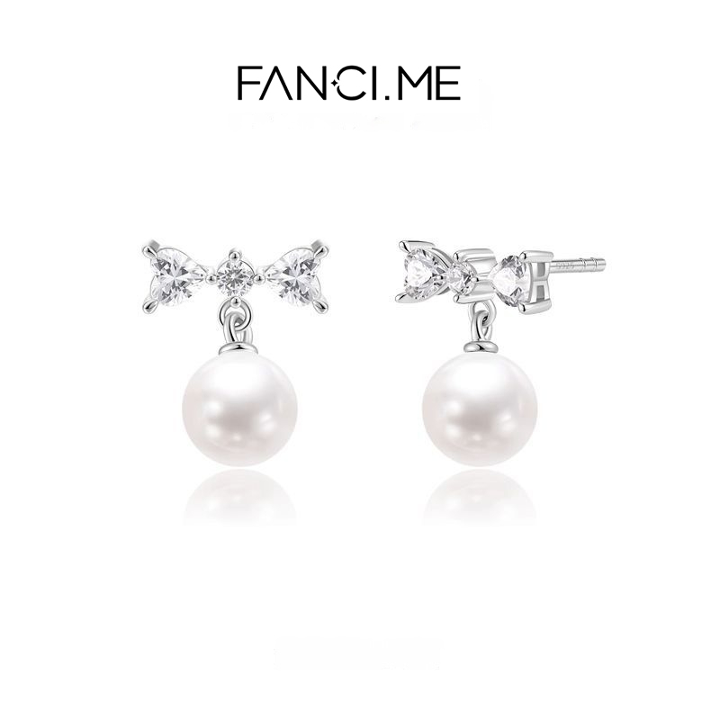 FanciMe Bong Bóng Người Yêu Bông Tai Có Nơ Tòn Ten Ngọt Ngào & Nữ Tính Món Quà Trang Sức Cho Nàng