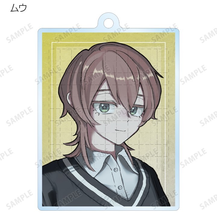 Dự án MILGRAM Kỷ niệm 4 năm Móc khóa Acrylic Tsu Kazui Anime Nhân vật Móc chìa khóa Phụ kiện