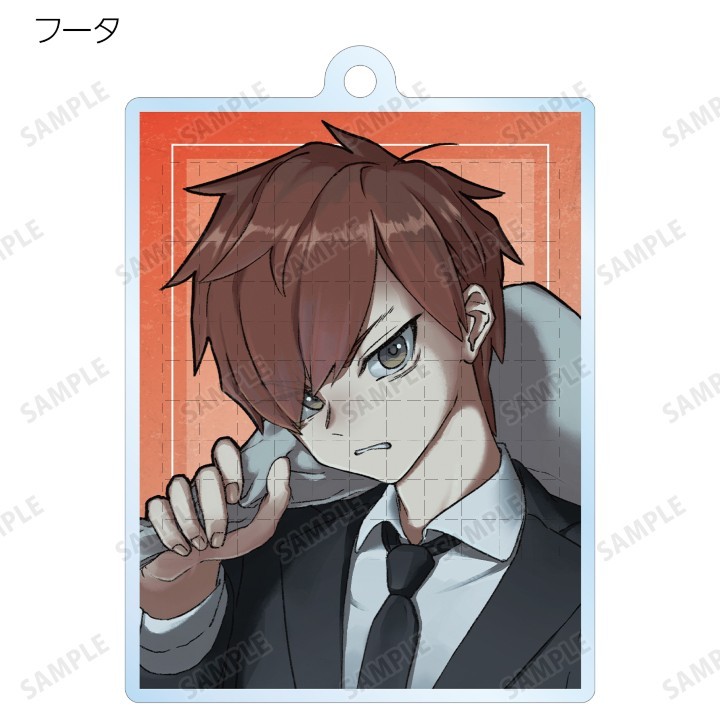 Dự án MILGRAM Kỷ niệm 4 năm Móc khóa Acrylic Tsu Kazui Anime Nhân vật Móc chìa khóa Phụ kiện
