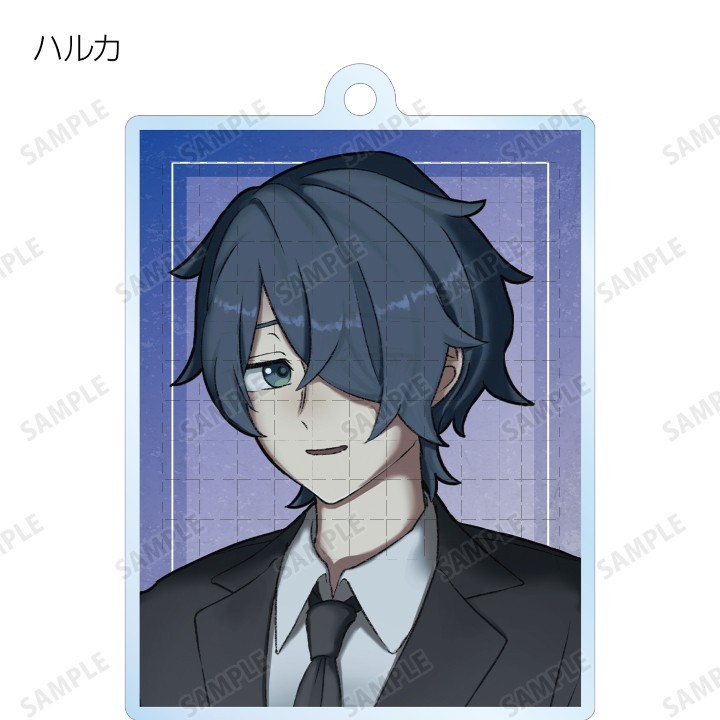 Dự án MILGRAM Kỷ niệm 4 năm Móc khóa Acrylic Tsu Kazui Anime Nhân vật Móc chìa khóa Phụ kiện