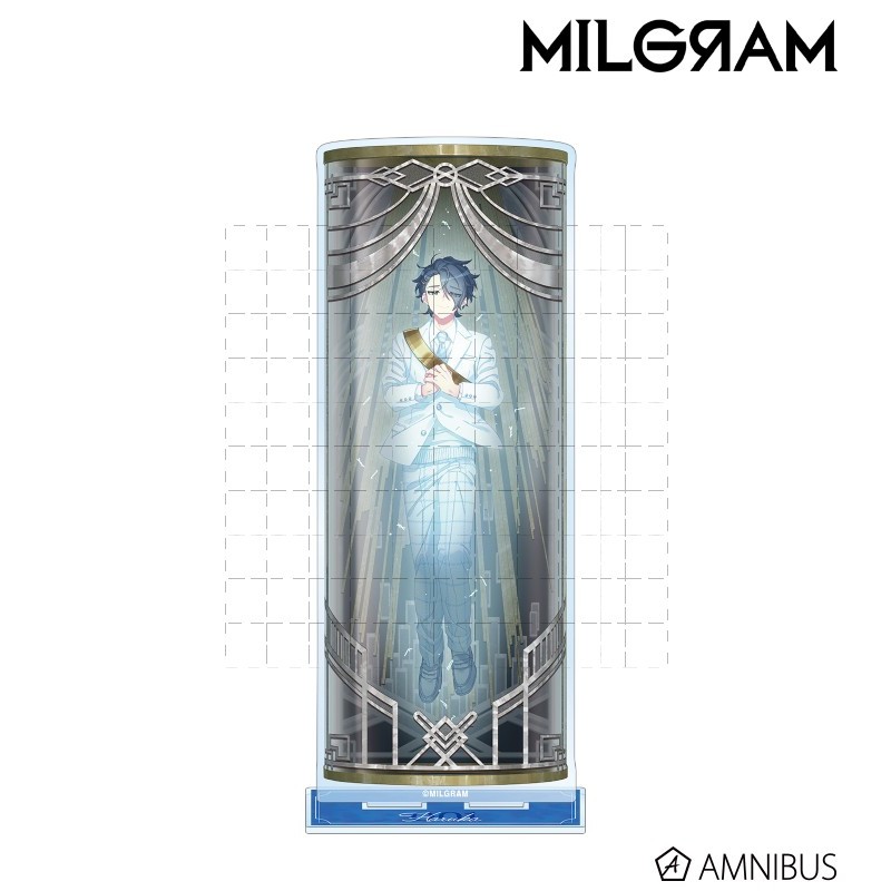 Bảng đứng Acrylic MILGRAM - Phiên bản dùng thử thứ 3 của Haruka Sakurai. (Tranh sơn dầu & Phong cách Chibi) Anime Merch Display