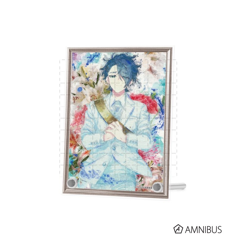 Bảng đứng Acrylic MILGRAM - Phiên bản dùng thử thứ 3 của Haruka Sakurai. (Tranh sơn dầu & Phong cách Chibi) Anime Merch Display