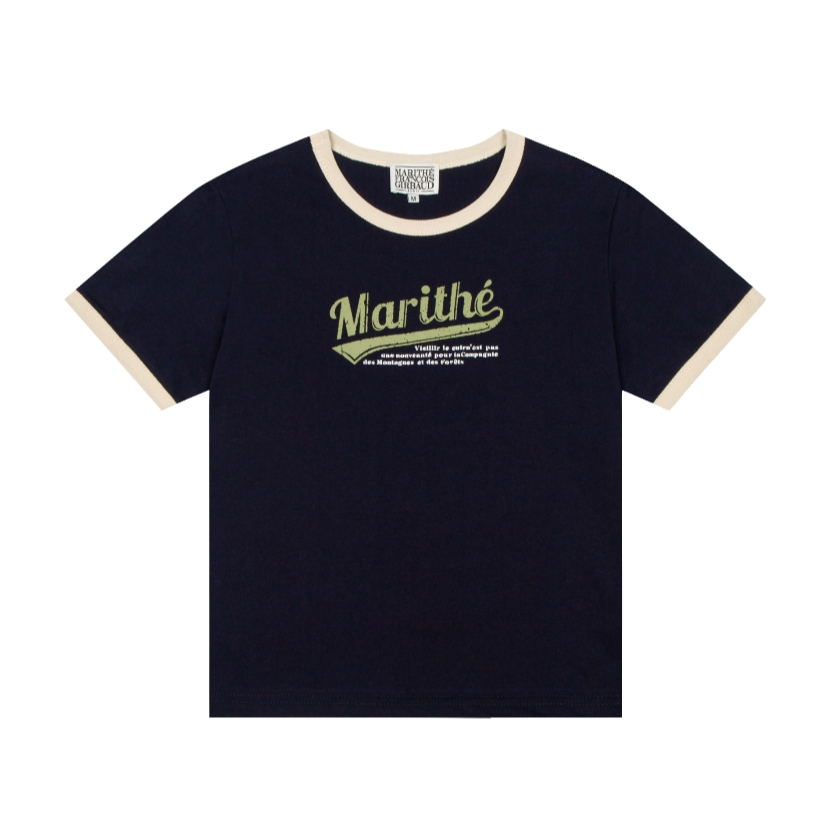 Áo thun ngắn tay phong cách nổi tiếng marithe phong cách Unisex