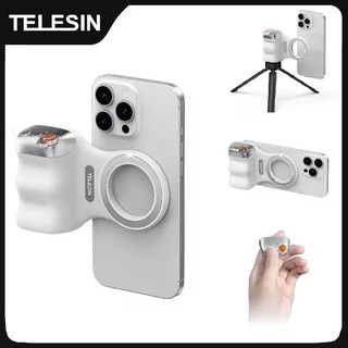 TELESIN Từ Điện Thoại Camera Chụp Tay Cầm Giá Đỡ Điện Thoại Hỗ Trợ Chụp Tay Cầm Điều Khiển Từ Xa Cho Iphone HUAWEI SAMSUNG