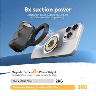 TELESIN Từ Điện Thoại Camera Chụp Tay Cầm Giá Đỡ Điện Thoại Hỗ Trợ Chụp Tay Cầm Điều Khiển Từ Xa Cho Iphone HUAWEI SAMSUNG
