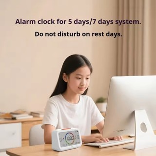 Đồng hồ báo thức đa chức năng Xiaomi DUKA MT3 Đồng hồ báo thức Đồng hồ đo nhiệt độ và độ ẩm trong nhà Hẹn giờ học tập tại nhà Công cụ cảm biến kỹ thuật số