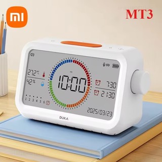 Đồng hồ báo thức đa chức năng Xiaomi DUKA MT3 Đồng hồ báo thức Đồng hồ đo nhiệt độ và độ ẩm trong nhà Hẹn giờ học tập tại nhà Công cụ cảm biến kỹ thuật số