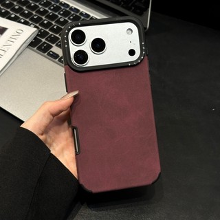 Thích hợp cho ốp điện thoại Apple 17promax có họa tiết da lộn, mẫu mới chữ lỗ lớn iPhone 16pro, 15 cảm giác mờ, 14 da cừu, 13 vỏ mềm chống rơi thời trang