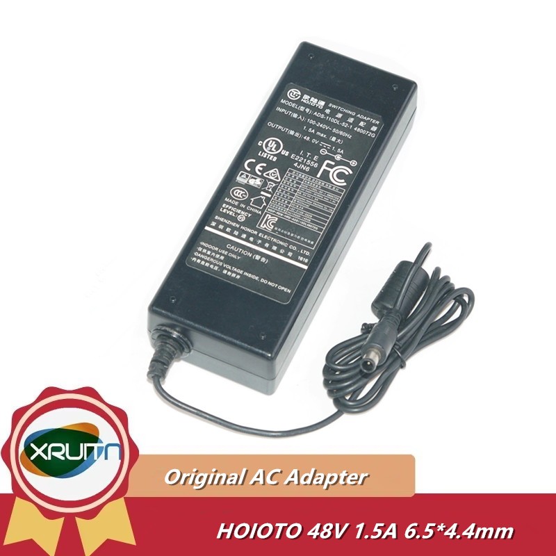 HOIOTO ADS-110DL-52-1 mới 480072Bộ chuyển đổi chuyển mạch AC G 48V 1.5A 72W 6.5x4.4mm cho bộ sạc nguồn màn hình Dahua POE