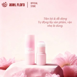 🎯Bút Má Hồng Adel PokeBlush -Phấn Bột Mịn,Đầu Bông Mềm "Chấm Điểm" Tán Đều,Lên Màu Tự Nhiên Cực Đỉnh