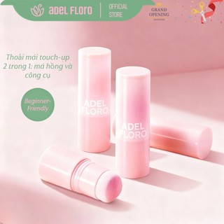 🎯Bút Má Hồng Adel PokeBlush -Phấn Bột Mịn,Đầu Bông Mềm "Chấm Điểm" Tán Đều,Lên Màu Tự Nhiên Cực Đỉnh