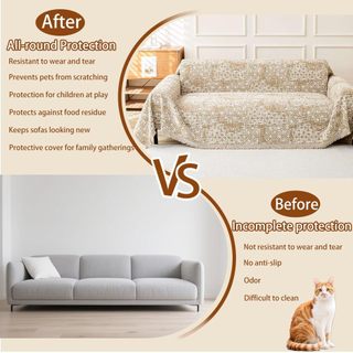 Chăn Sofa Nhung Thích Hợp Cho Trẻ Em Thú Cưng Bốn Mùa Đa Năng Phong Cách Bohemian Có Thể Giặt Ghế Sofa Mềm Chống Trơn Trượt