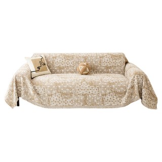 Chăn Sofa Nhung Thích Hợp Cho Trẻ Em Thú Cưng Bốn Mùa Đa Năng Phong Cách Bohemian Có Thể Giặt Ghế Sofa Mềm Chống Trơn Trượt