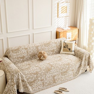 Chăn Sofa Nhung Thích Hợp Cho Trẻ Em Thú Cưng Bốn Mùa Đa Năng Phong Cách Bohemian Có Thể Giặt Ghế Sofa Mềm Chống Trơn Trượt
