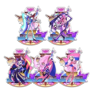 Combo giá đỡ Acrylic Hazbin Hotel 2- 2 trong 1 Alastor & Niffty Angel & Dust Anime Hình Merch