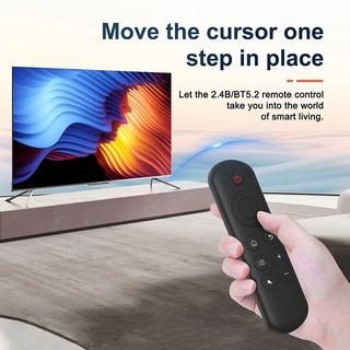 Chuột thoại không dây Bluetooth 2 trong 1 2.4G Bàn phím Mini Bluetooth có thể sạc lại Điều khiển từ xa IR Học tập cho TV thông minh Android TV Box