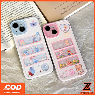 Thích hợp cho Realme Note 60 Note 70 Realme C61 Realme C63 C71 C75Hoa Gấu Bơ Leo Cây Koala Vỏ Điện Thoại TPU Chống Sốc