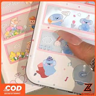 Thích hợp cho Realme Note 60 Note 70 Realme C61 Realme C63 C71 C75Hoa Gấu Bơ Leo Cây Koala Vỏ Điện Thoại TPU Chống Sốc